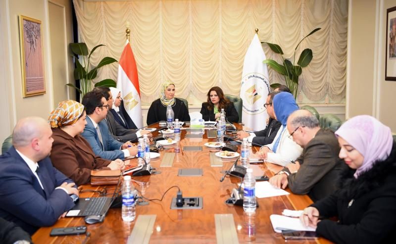 وزيرة الهجرة تستقبل وزيرة التضامن الاجتماعي لبحث مستجدات التعاون لخدمة المصريين بالخارج