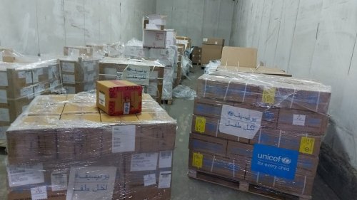 بدء دخول مطاعيم الأطفال الروتينية إلى قطاع غزة