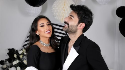 احتفال فرح الهادي وعقيل الرئيسي بعيد زواجهما