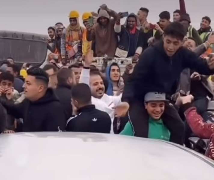 سعد الصغير يشارك جمهوره فيديو