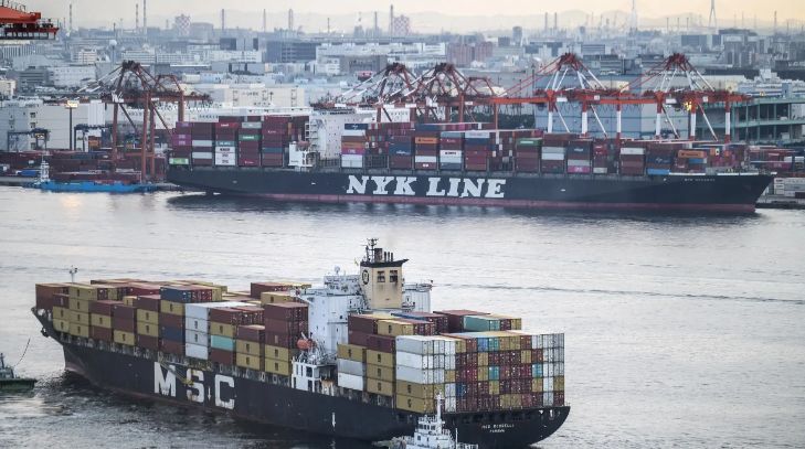 إن.واي.كيه اليابانية تعلق الملاحة عبر البحر الأحمر مؤقتا