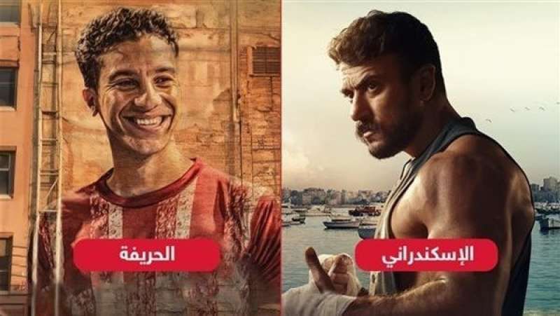 فيلم الحريفة يتفوق على الإسكندراني في إجمالي الإيرادات