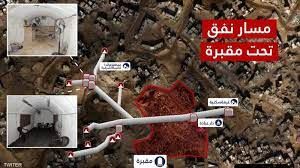 إسرائيل تعلن اكتشاف نفق جديد تحت مقبرة في خان يونس.. اتفرج