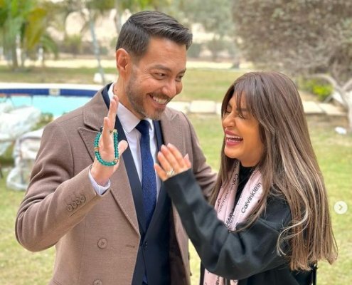 منة فضالي وأحمد زاهر يجتمعان في محارب