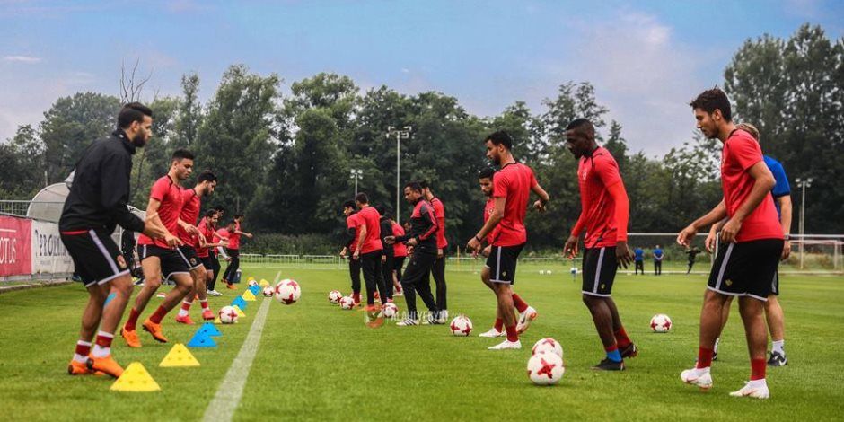 الأهلي يواصل الاستعداد لمواجهة شباب بلوزداد بدوري أبطال أفريقيا