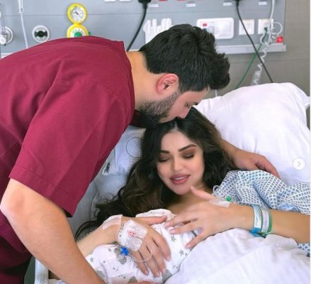 كريم ديب ولين أبوشعر يرزقان بطفلهما الأول