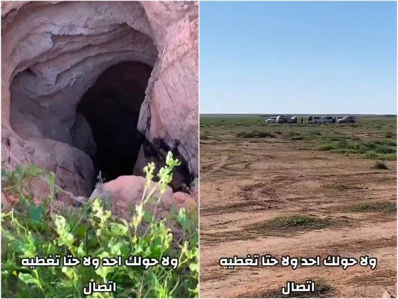 انتبهوا يا بشر!.. ماذا وجد مواطن سعودي وسط كشتات العوائل بالبر ؟..اتفرج