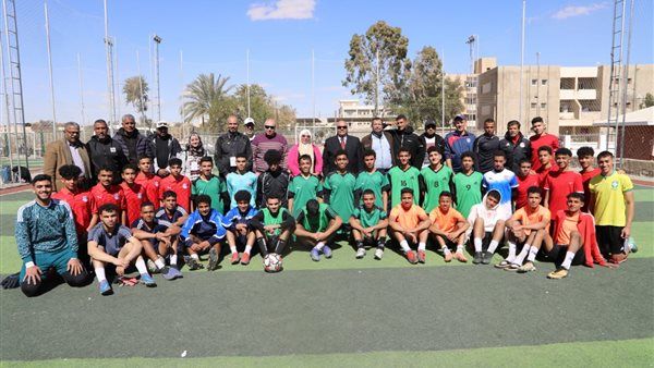التعليم تفتتح بطولة المدارس الرياضية تحت شعار "نبني بطل.. نحقق أمل" بالوادى الجديد