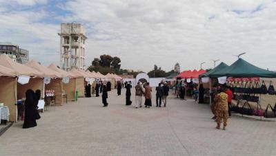 افتتاح السوق الأول لمبادرة اليمن السعيد للمشاريع الصغيرة