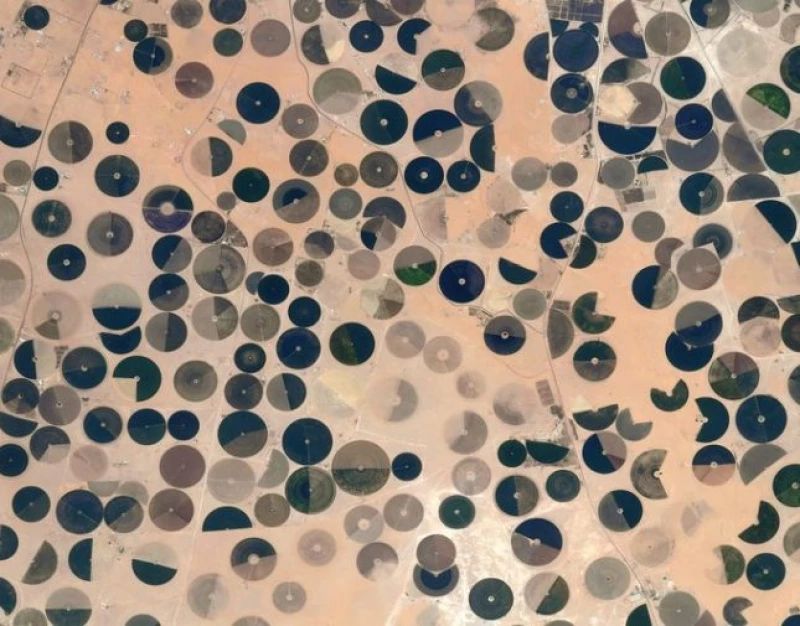 صور غريبة للسعودية من الفضاء تُثير الحيرة..اتفرج المفاجأة ؟ وما هو تفسير ها؟