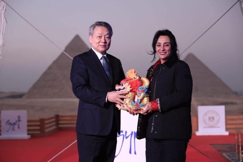 نائب وزير السياحة والآثار لشئون السياحة تشارك في الاحتفال بعيد الربيع الصيني...