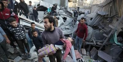 أخبار اليمن : إحصائيات 128 يوماً من حرب الإبادة الجماعية في غزة