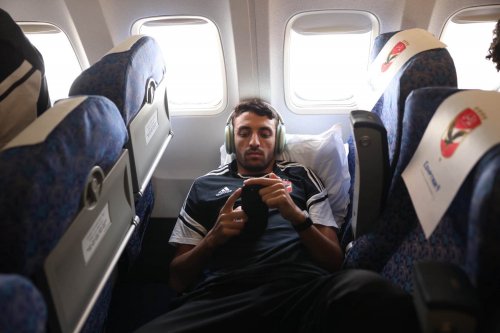 بعثة الأهلي تغادر القاهرة متجهة إلى الجزائر لمواجهة شباب بلوزداد (صور)