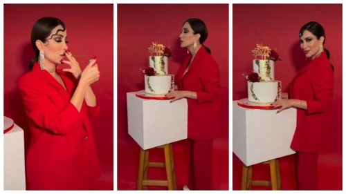 كيف احتفلت نسرين طافش بعيد ميلادها