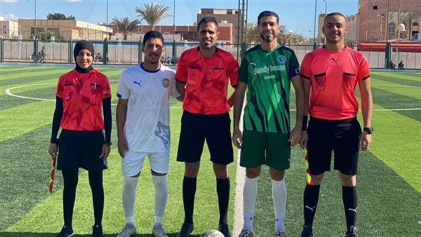 الظهور الأول للتحكيم النسائي في القسم الثالث.. ياسمين محمود تخطف الأضواء