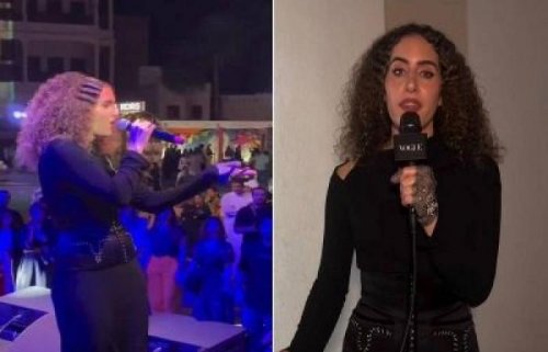 اتفرج .. الفنانة السعودية " ريم التميمي " تشعل المسرح بعزفها وأغانيها باللغة الإنجليزية في حي البلد بجدة