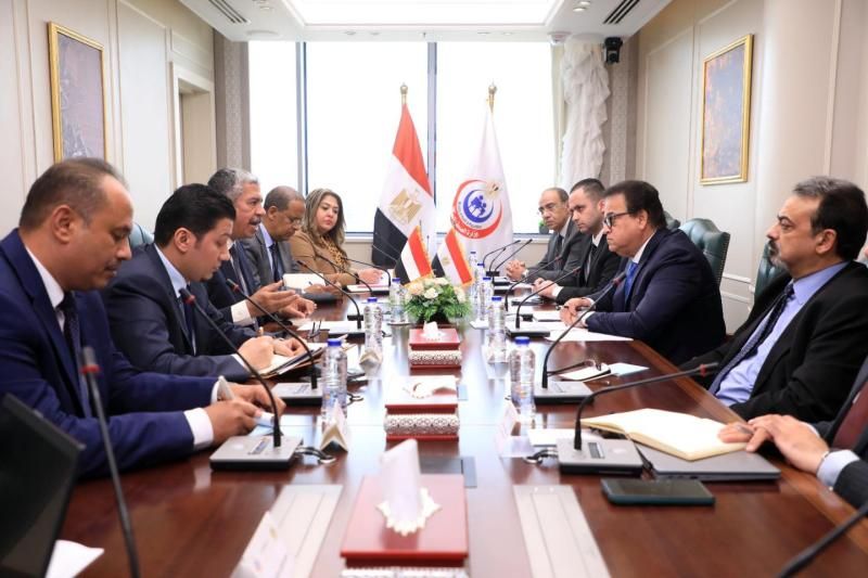 وزير الصحة يستقبل السفير اليمني لبحث توسيع آفاق التعاون في القطاع الصحي...