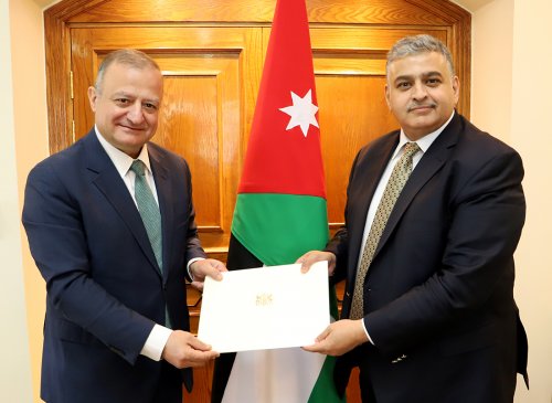 الخارجية تتسلم نسخة من أوراق اعتماد سفير جورجيا