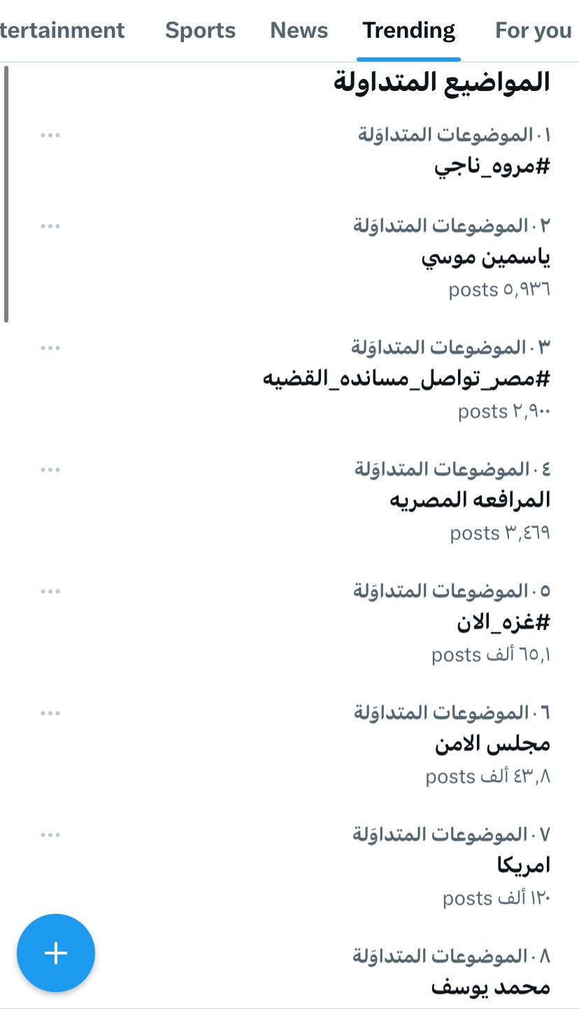 مروة ناجي تتصدر تريند تويتر بعد احتفالية 100 سنة أم كلثوم