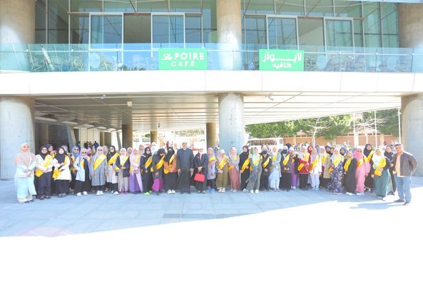 وزارة الأوقاف تنظم زيارة للطالبات الوافدات لمكتبة الإسكندرية