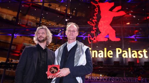 الكوفية الفلسطينية حاضرة في ختام مهرجان برلين السينمائي