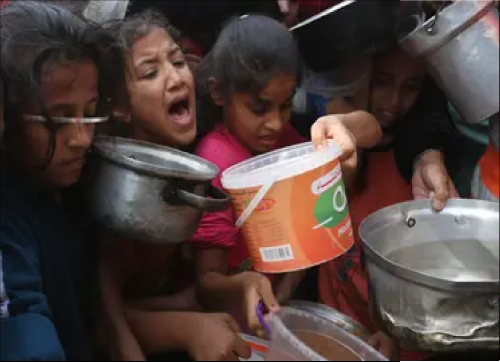 ارتفاع عدد شهداء الجوع بين الأطفال في غزة