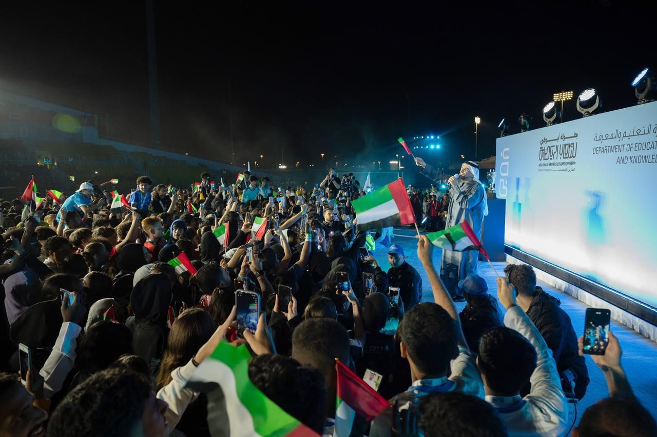 الجسمي يدعم أبطال أبوظبي للألعاب الرياضية للمدارس والجامعات