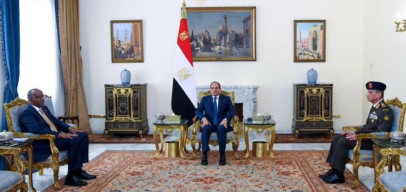 الرئيس السيسى يستقبل وزير الدفاع الكيني