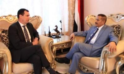 أخبار اليمن : شرف يلتقي وكيل الأمين العام للأمم المتحدة