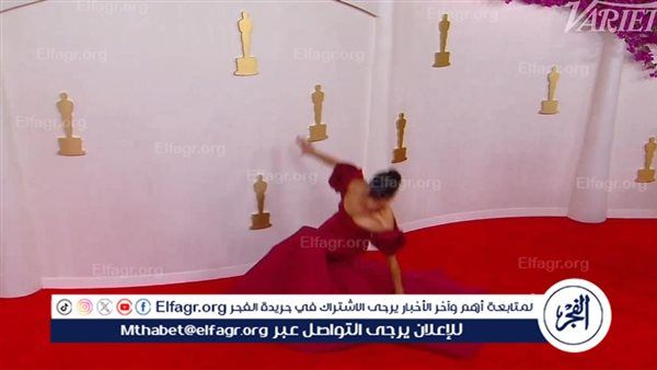 لايزا كوشي تتعرض لموقف محرج على السجادة الحمراء بحفل جوائز الأوسكار الـ 96