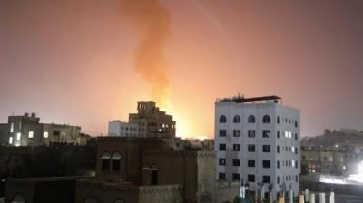 أخبار اليمن : غارات أمريكية بريطانية جديدة على الحديدة