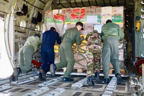المغرب يرسل مساعدات إلى غزة والقدس بمناسبة رمضان