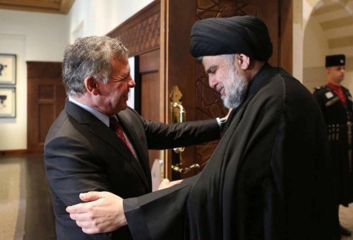 مقتدى الصدر: لا أشك بمحبة أخينا وابن عمنا جلالة الملك لفلسطين