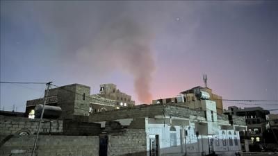 أخبار اليمن : 15 غارة أمريكية بريطانية على الحديدة
