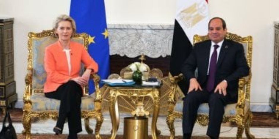 الرئيس السيسى: مصر ترفض التهجير القسرى للفلسطينيين إلى أراضيها ولن تسمح به