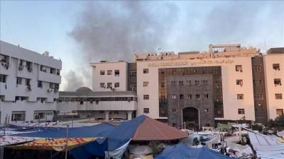 أخبار اليمن : الصحة تدين اقتحام مجمع الشفاء الطبي بغزة
