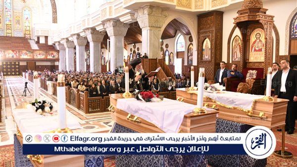 وزيرة الهجرة تشارك في مراسم صلوات جنازة الرهبان المصريين الذين استشهدوا في جنوب إفريقيا