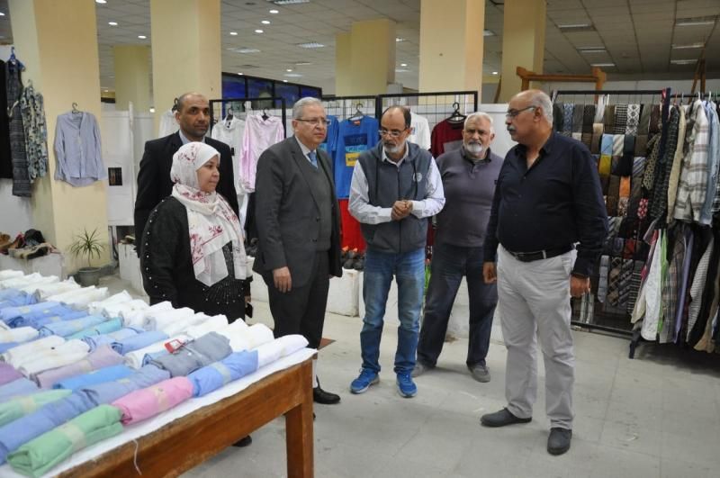 انطلاق المهرجان الخيري الرابع لموظفي جامعة حلوان