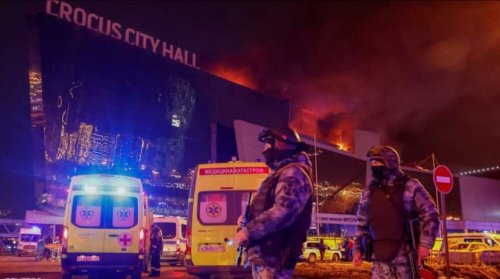 داعش يتبنى الهجوم على قاعة احتفالات في موسكو