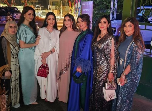 لجين عمران تشارك في إفطار فاديا الطويل