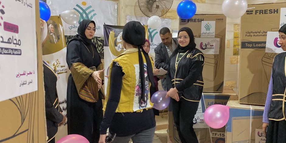 تنفيذاً لتوجيهات الرئيس.. التحالف الوطني يجهز 75 عروسة بأجهزة كهربائية بالقليوبية