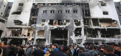 أخبار اليمن : منظمة : الدمار بمستشفيات غزة مفجع ومروع