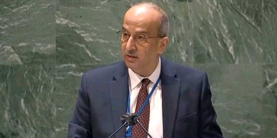 مندوب مصر بمجلس الأمن: الاعتراف بالدولة الفلسطينية حق أصيل للشعب الفلسطينى