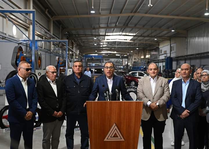 مدبولي: إنتاج مصنع بيراميدز للإطارات سيغطي أكثر من 25% من…