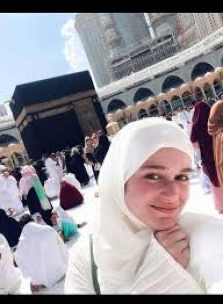 شاهد.. نور إيهاب من داخل الحرم المكي