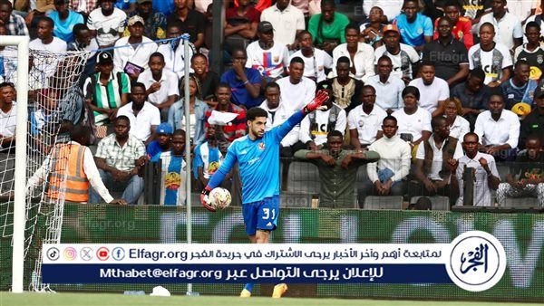 أول رسالة من مصطفى شوبير بعد تألقه في ليلة تعادل الأهلي مع مازيمبي