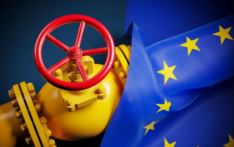 صادرات الغاز الروسية لأوروبا تتراجع خلال أبريل