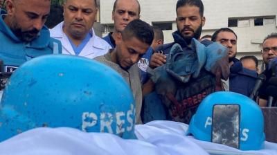أخبار اليمن : ارتفاع عدد الشهداء الصحفيين بغزة إلى 142