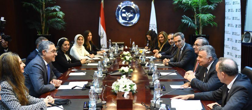 مذكرة تفاهم بين هيئة الاستثمار وكريدي أجريكول مصر لجذب…