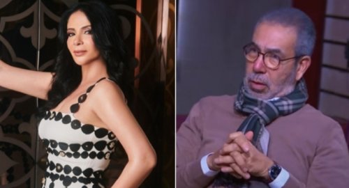 مدحت العدل يشيد بموهبة منى زكي